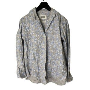 Grayson by Frank & Eileen 100% cotton button down shirt floral women's size 3